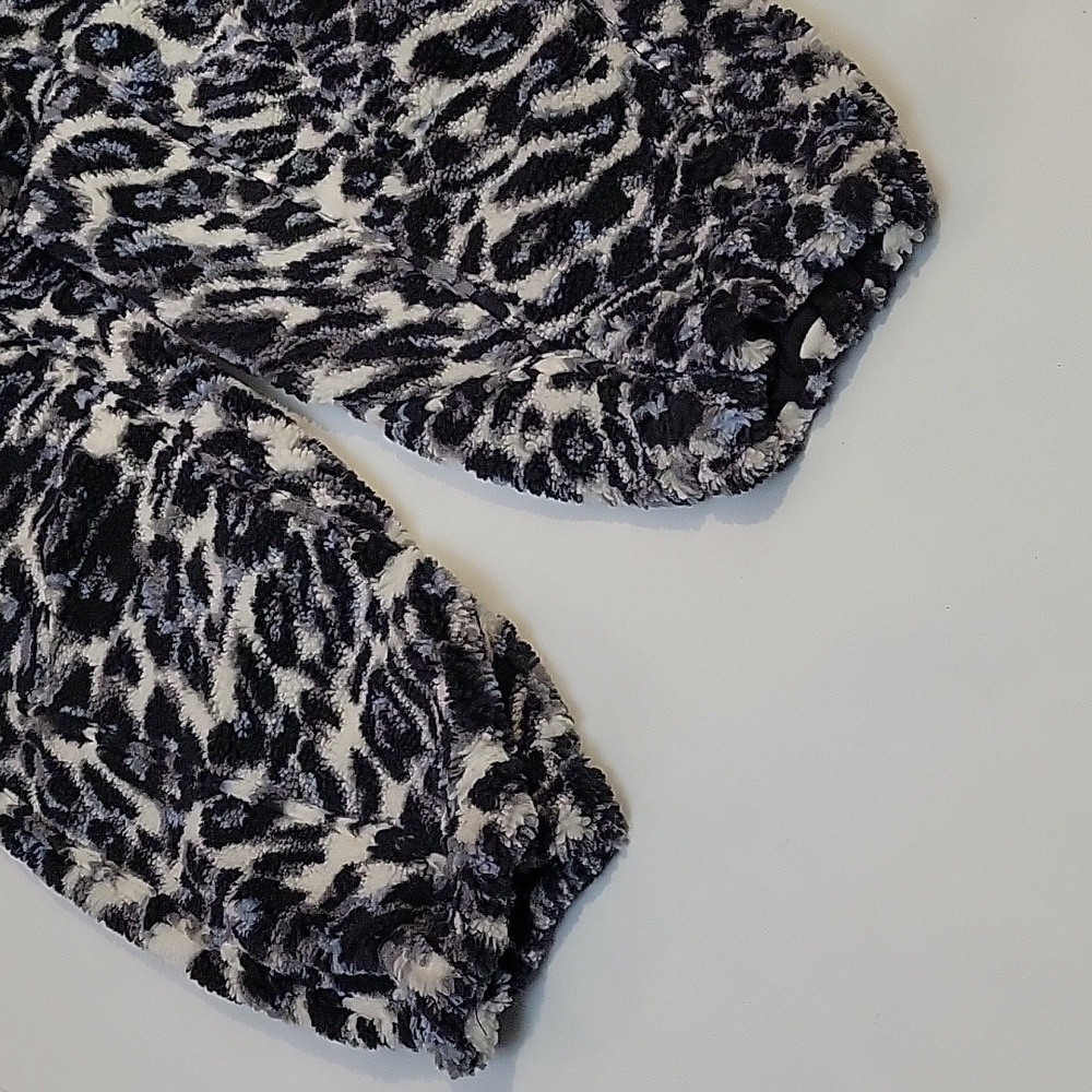 New FP Movement Hit The Slopes Printed Salopette Fleece Overalls One Piece Small - Picture 11 of 17